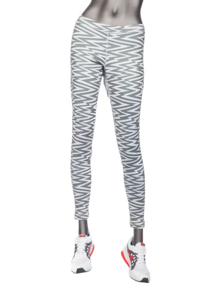 Medellin Colombia June 2019 Nike Leggings Pants Woman Photo White — Stock Photo, Image