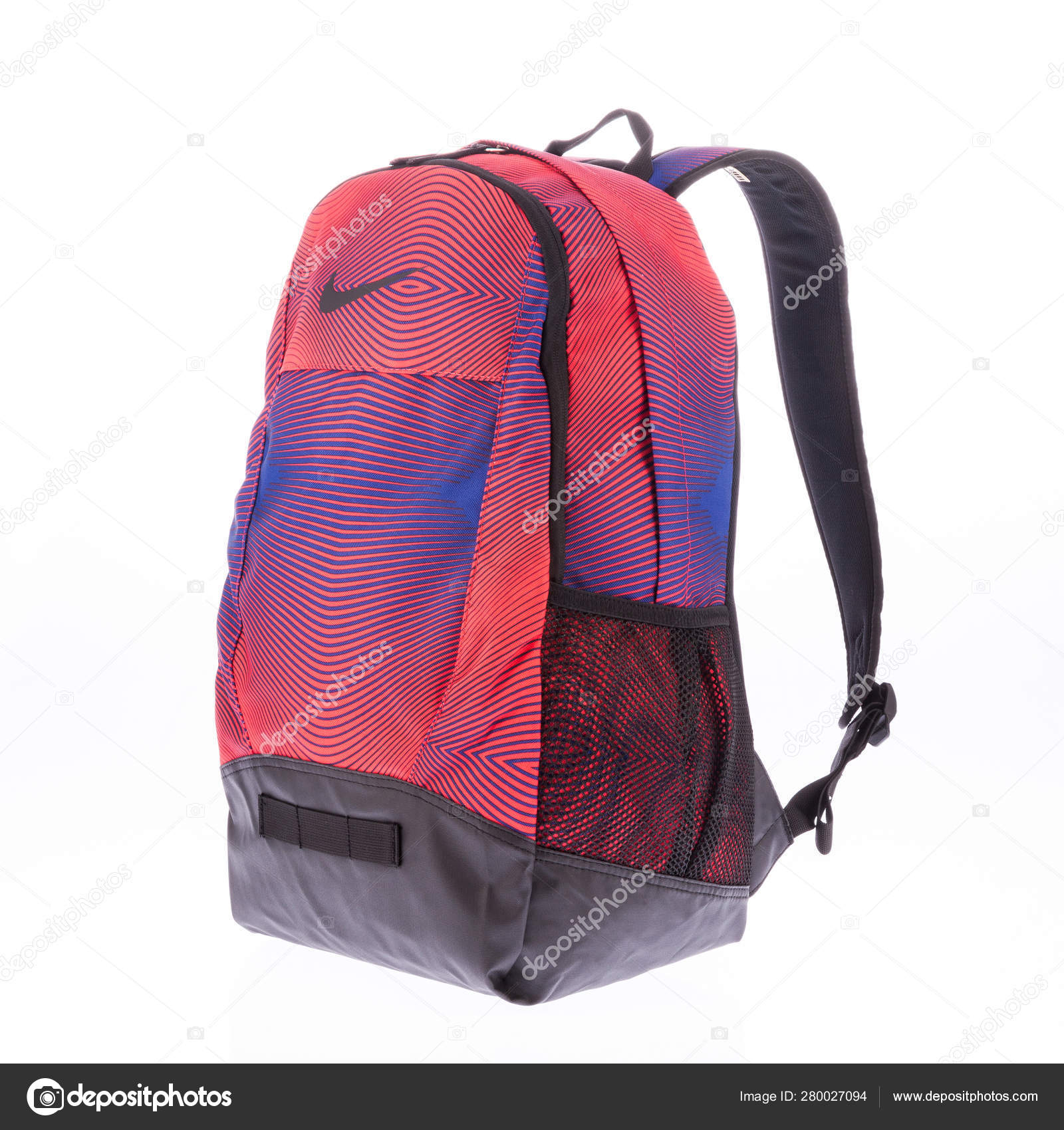 Medellin Julio 2019 Nike Backpack Photo Neutral Background – Stock Editorial Photo © #280027094