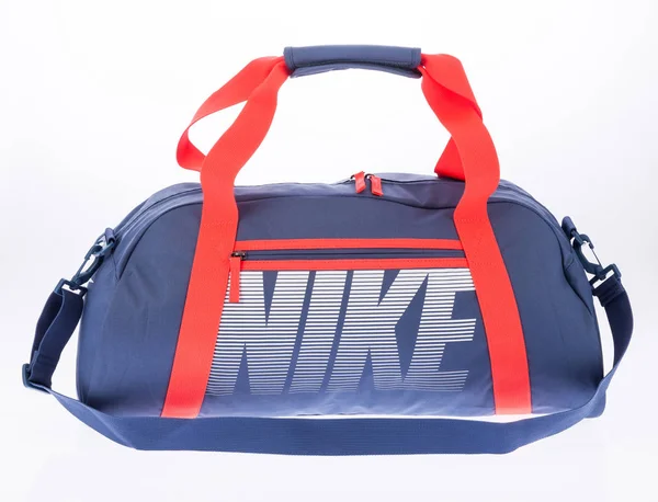 Medellín Colombia Julio 2019 Nike Bolso Deportivo Foto Sobre Fondo —  Fotos de Stock