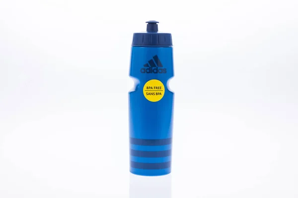 Medellin Kolumbien Juli 2019 Adidas Sportflasche Für Wasser Foto Auf — Stockfoto