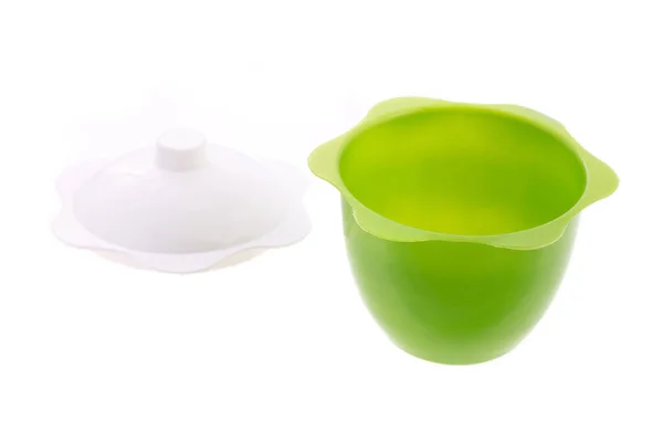 Multipurpose Plastic Container Lid Photo White Background — 스톡 사진