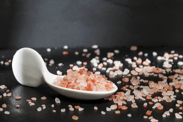 Salt - Crystals of salt pink of Himalayan.