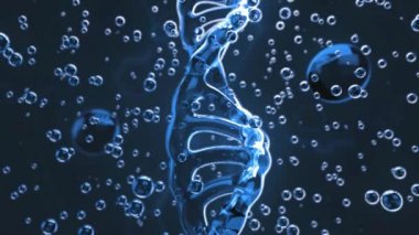 DNA molekülleri ayırma orta arka plan