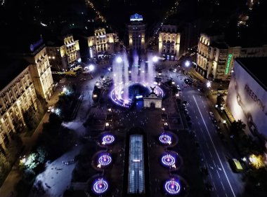 gece meydan. Kiev 3