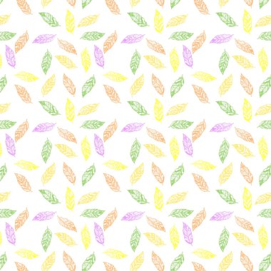 Renkli harflerle kusursuz arkaplan