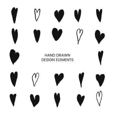 el çizimi kalp çizimleriyle ayarlanmış.