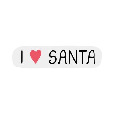 I Love Santa Premium Vector Download For Commercial Use Format Eps Cdr Ai Svg Vector Illustration Graphic Art Design