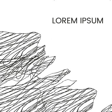 El çizimi çerçeve şablonu