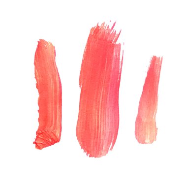 Beyaz arkaplanda izole edilmiş soyut leke ile ayarla.