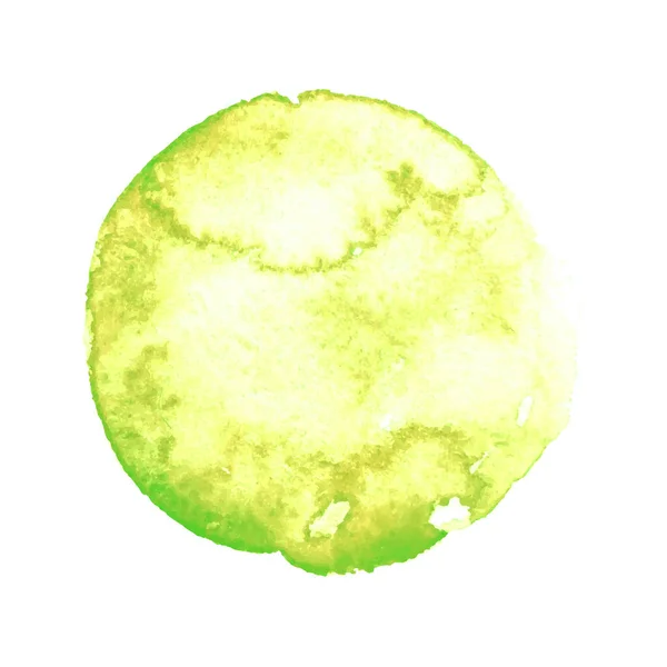 녹색 물색 얼룩 — 스톡 벡터