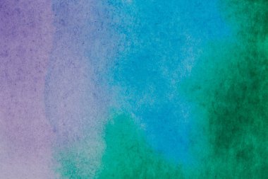 Watercolor Wet Background. Blue .Watercolor abstract background.
