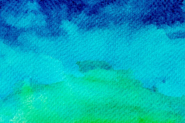 Watercolor Wet Background. Blue .Watercolor abstract background. — ストック写真