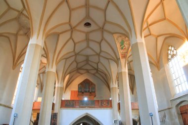 Avrupa, Romanya, Mures County, Sighisoara, Biserica anlaşma, kilise Tepesi'nde, kentin simgelerinden birini DIN.