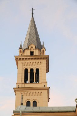 Avrupa, Romanya, Sighisoara, spire Kilisesi.