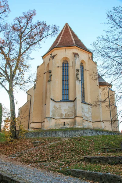 Europa Rumänien Mures County Sighisoara Biserica Din Deal Kirche Auf — Stockfoto