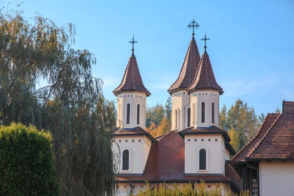 Europa Rumänien Kreis Prahova Kloster Sinaia Erbaut 1695 Von Orthodoxen — Stockfoto