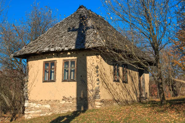 Румыния Уезд Марамуреш Добрику Усулуй Типичный Дом Ферме — стоковое фото