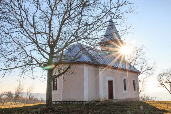 Rumunsko Maramures County Dobricu Lapusului Village Church — Stock fotografie