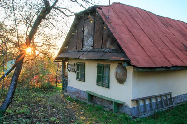 Europa Rumania Maramures Baia Sprie Casa Huéspedes Casa Olarului Exteriorde —  Fotos de Stock