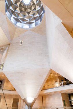 Katar Devleti, Doha. İslam Eserleri Müzesi. Yerleşik 2008. Tavan mimarisi. 26 Şubat 2017