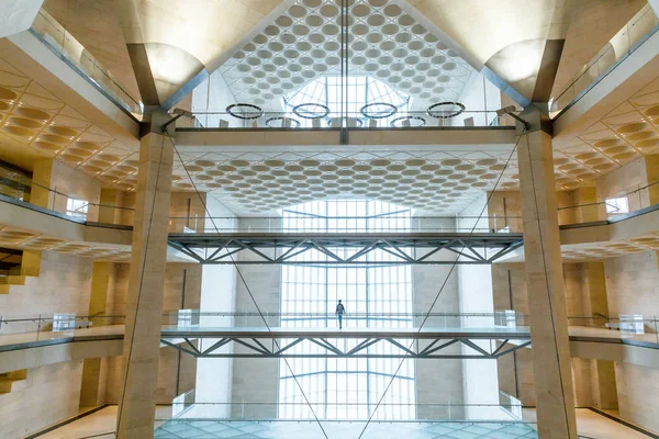 Staat Qatar Doha Museum Van Islamitische Kunst Ingebouwde 2008 Interieur — Stockfoto