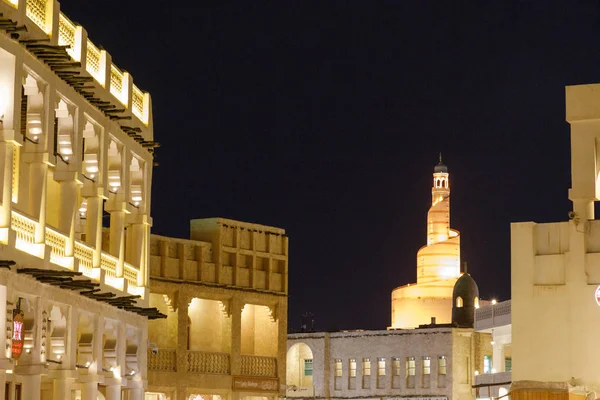 Katarba Doha Souq Waqif Abdulla Bin Zaid Mahmoud Iszlám Kulturális — Stock Fotó