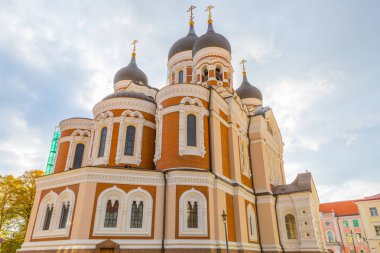 Avrupa, Doğu Avrupa, Baltık Devletleri, Estonya, Tallinn. Eski Şehir, Alexander Nevsky Cathedral.