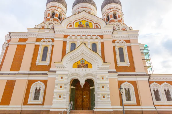 Europa Osteuropa Baltikum Estland Tallinn Altstadt Alexandernevsky Kathedrale — Stockfoto