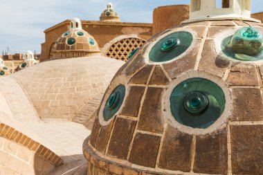 Iran İslam Cumhuriyeti. Isfahan Eyaleti, kaşan. Sultan Amir Ahmad Bathhouse, Hamam.
