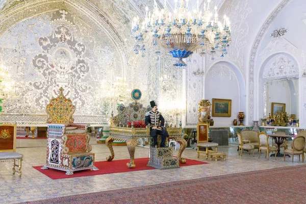 República Islámica Irán Teherán Palacio Golestán Patrimonio Humanidad Por Unesco — Foto de Stock