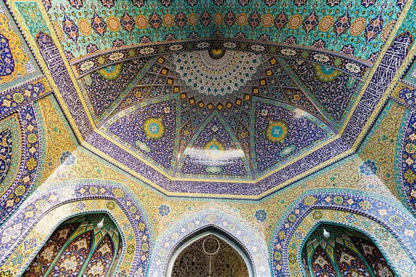 Ισλαμική Δημοκρατία Του Ιράν Qom Ιερό Της Φατιμά Masumeh Θεωρείται — Φωτογραφία Αρχείου