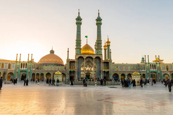 Islamic Republic of Iran. Qom. Shrine of Fatima Masumeh is considered by Shia Muslims one of the most significant Shi\'i shrines in Iran.