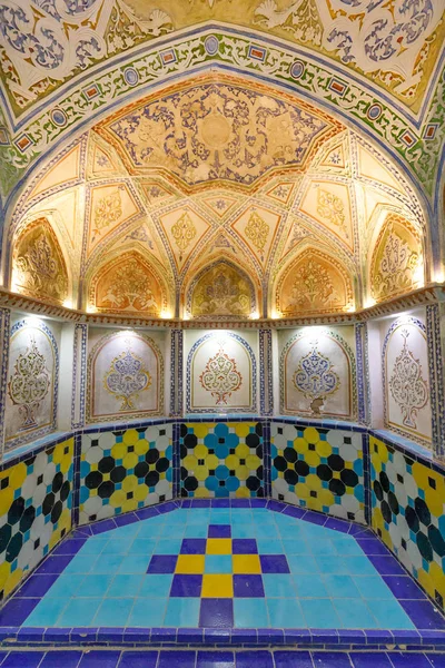 Ισλαμική Δημοκρατία Του Ιράν Επαρχία Του Isfahan Kashan Σουλτάνος Amir — Φωτογραφία Αρχείου