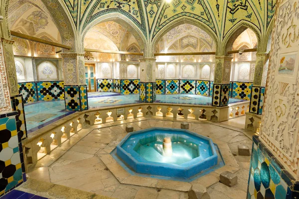 Islamitische Republiek Iran Isfahan Provincie Kashan Sultan Amir Ahmad Badhuis — Stockfoto