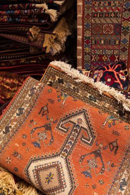 Iran İslam Cumhuriyeti. Isfahan. Halı satış reyonu,
