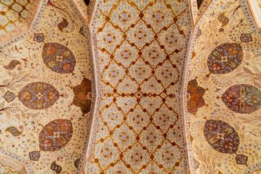Iran İslam Cumhuriyeti. Isfahan. Ali Qapu grand palace, Nakş ı Cihan Meydanı Batı tarafında yer. UNESCO Dünya Miras Listesi.