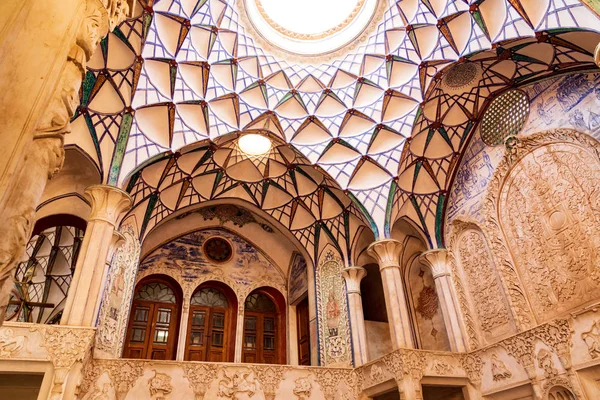 République Islamique Iran Province Ispahan Kashan Rue Alavi Borujerdi Maison — Photo