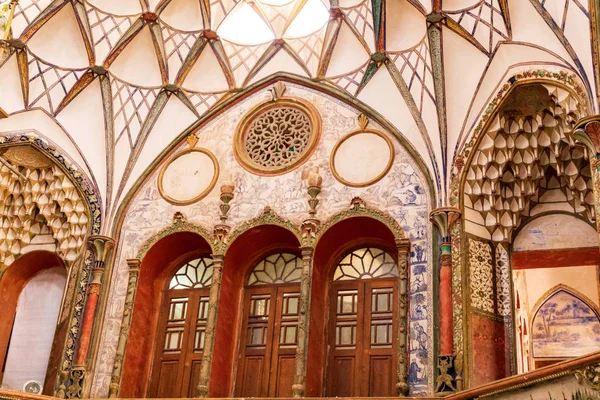 República Islámica Irán Provincia Isfahan Kashan Calle Alavi Borujerdi Casa — Foto de Stock