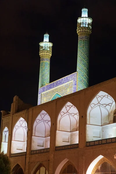 República Islâmica Irão Isfahan Esfahan Mesquita Jameh Uma Grande Mesquita — Fotografia de Stock