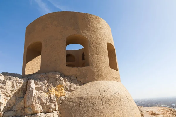 Islamitische Republiek Iran Isfahan Atashgah Zoroastrian Brand Tempel Heuvel Wordt — Stockfoto