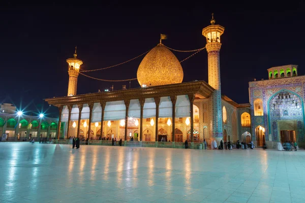 República Islámica Irán Shiraz Shah Cheragh Santuario Lugar Peregrinación Monumento —  Fotos de Stock