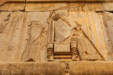 Iran İslam Cumhuriyeti, Shiraz. Persepolis, Parsa. Ahameniş İmparatorluğu ca. 550330 M.ö. Ahameniş tarzı mimarisinin tören başkenti. UNESCO Dünya Miras Listesi.