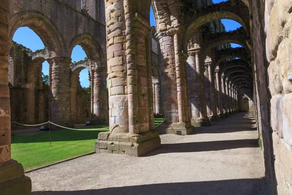 Inghilterra North Yorkshire Ripon Fountains Abbey Studley Royal Patrimonio Mondiale — Foto Stock