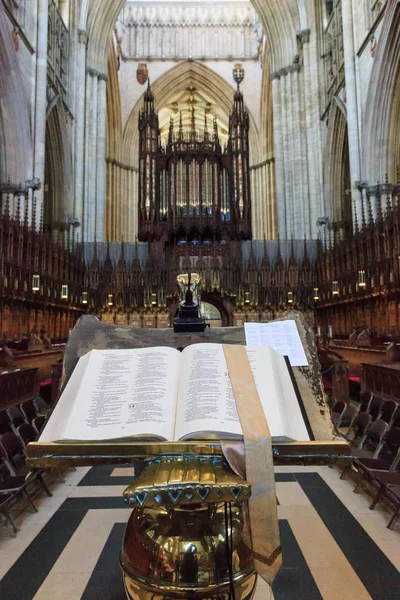 England Yorkshire York Die Gotische Kathedrale Englischen Stil Und Die — Stockfoto