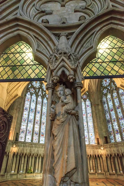 England Yorkshire York Den Engelska Gotiska Katedralen Och Metropolitical Church — Stockfoto