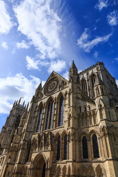 Anglie Yorkshire York Anglický Gotické Katedrály Metropolitical Kostel Svatého Petra — Stock fotografie