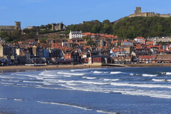 İngiltere'de, North Yorkshire, Kuzey Karadeniz kıyısında, Scarborough