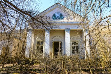 Doğu Avrupa, Ukrayna, Pripyat, Çernobil. Terk edilmiş kasaba. 09 Nisan 2018.