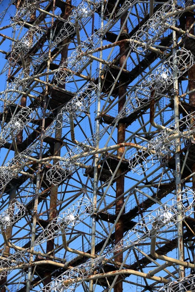 Eastern Europe Ukraine Pripyat Chernobyl Duga Radar Array — Stock Photo, Image