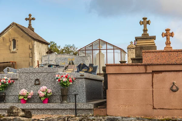 Europe France Haute Vienne Oradour Sur Glane Sept 2019 Tombs — Stock Photo, Image